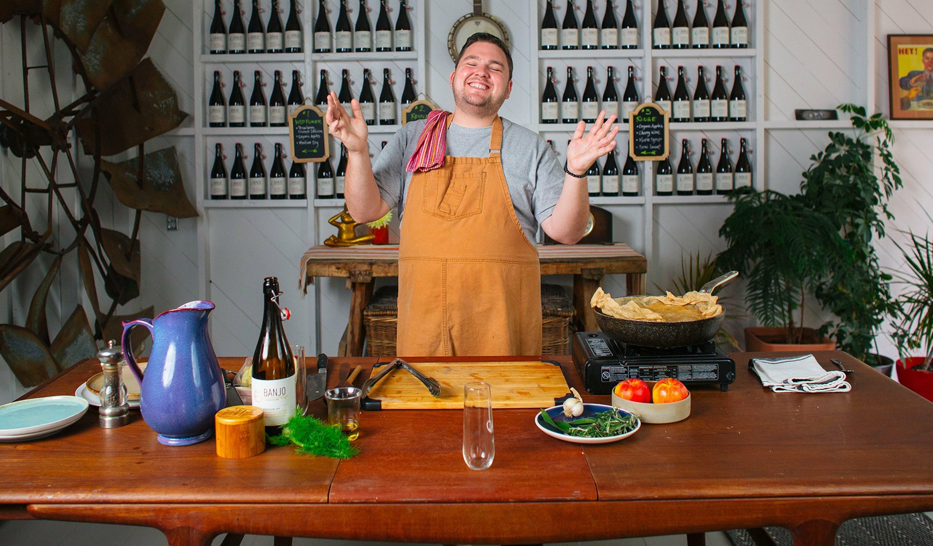 Chef Alex Page - Durham Region farm-to-table chef, host of The Roaming Chef on Bell Fibe TV, and culinary instructor at Durham College